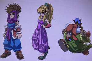 Character concepts from an aborted remake of Secret of Mana