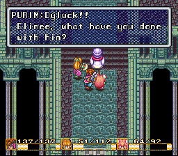 Elinee sends Dyluck to Thanatos