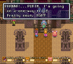 Purim encounters Phanna at the Pandora Ruins