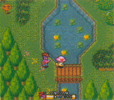 Screenshot from a deleted area of Secret of Mana