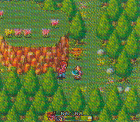 Screenshot from a deleted area of Secret of Mana