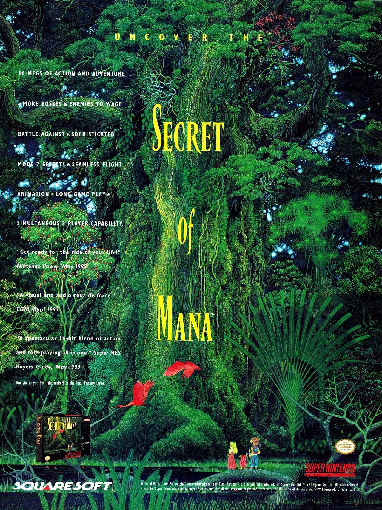 Secret of Mana Posters - Secret of Mana: Redux